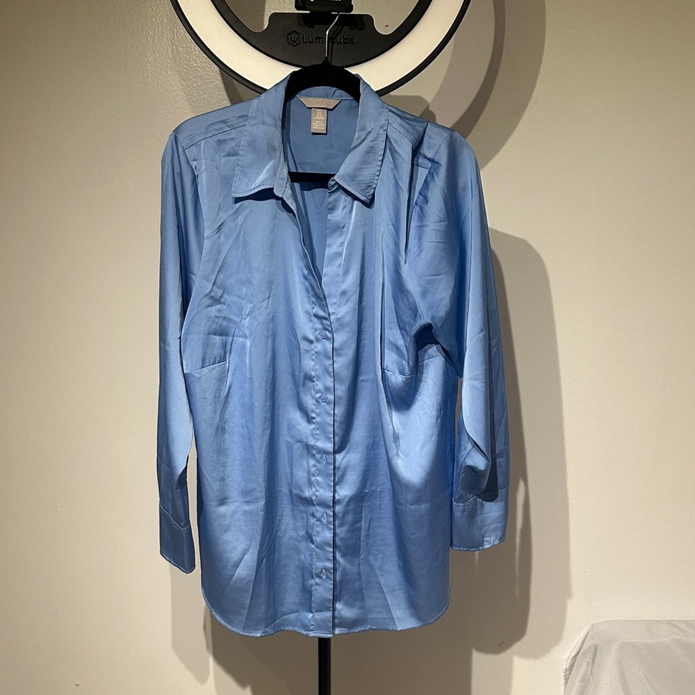 H&M Blue Blouse